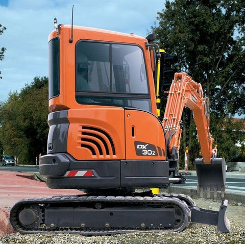 Doosan DX30Z Excavator Workshop Service Repair Manual (SN from 5001) - Manual labs