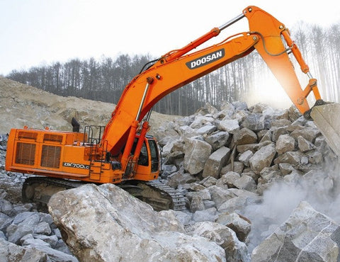 Doosan DX700LC Crawler Excavator Workshop Service Repair Manual (SN. from 5001) - Manual labs