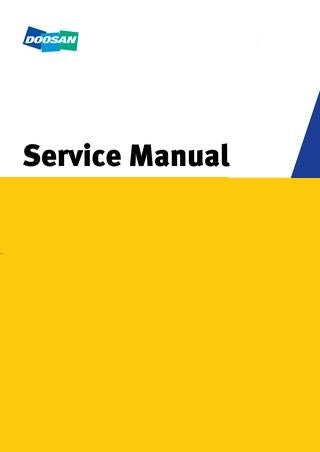 DOOSAN D20A-3, D25A-3, D30A-3 LIFT TRUCK Workshop Service Repair Manual - Manual labs