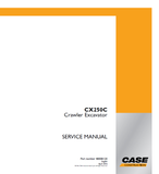 Download PDF&nbsp;Case CX250C Crawler excavator LC version (TIER 3) Service Repair Manual&nbsp;48008120