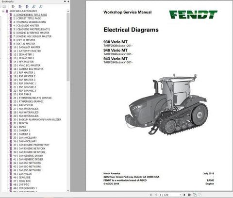 Unlock the full potential of your FENDT 900 MT S4 with the comprehensive Electrical Schematic Manual (PDF file) designed specifically for model T1-17, STAGE 4F. This essential resource provides detailed diagrams and wiring information, ensuring you have the knowledge needed for efficient troubleshooting and maintenance. Enhance your operational efficiency and keep your machinery running smoothly with this invaluable manual at your fingertips.