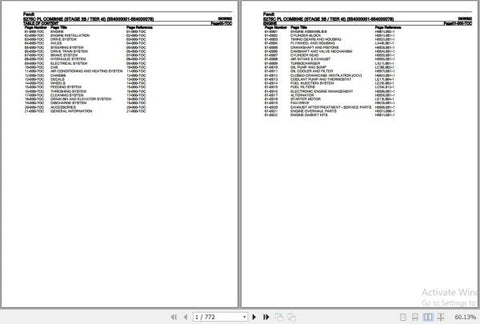 Discover the essential FENDT COMBINE 5275C PL 3906392 Spare Parts Catalogue Manual, a comprehensive PDF file designed for efficient maintenance and repair of your Fendt combine. This manual, updated as of July 2020, provides detailed diagrams and part numbers, ensuring you can easily identify and order the right components for your machine. Streamline your repair process and keep your equipment running smoothly with this invaluable resource, perfect for both professionals and DIY enthusiasts.