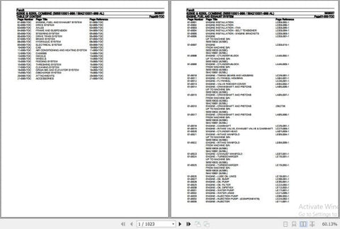Discover the essential FENDT COMBINE 6250E and 6250L Spare Parts Catalogue Manual (3906037) in a convenient PDF format, designed to streamline your maintenance and repair processes. This comprehensive manual, updated as of November 2018, provides detailed diagrams and part numbers, ensuring you can easily identify and order the right components for your machinery. Enhance the longevity and performance of your FENDT combine with this invaluable resource, making it a must-have for any operator or technician.