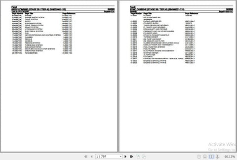Discover the essential FENDT COMBINE 6335C Spare Parts Catalogue Manual, a comprehensive PDF guide designed for efficient maintenance and repair of your machinery. Released in August 2020, this manual provides detailed diagrams, part numbers, and specifications to ensure you have the right components at your fingertips. Streamline your operations and minimize downtime with this invaluable resource, perfect for both professionals and enthusiasts looking to keep their FENDT equipment in top condition.