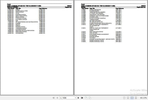 Discover the essential FENDT COMBINE 6335C Spare Parts Catalogue Manual, a comprehensive PDF file designed for efficient maintenance and repair of your machinery. This detailed manual, dated August 2020, provides easy access to vital information, including part numbers, diagrams, and specifications, ensuring you can quickly identify and order the necessary components. Enhance the longevity and performance of your FENDT combine with this indispensable resource, perfect for both professionals and enthusiasts 