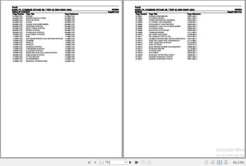 Discover the essential FENDT COMBINE 6335C PL 3906394 Spare Parts Catalogue Manual, a comprehensive PDF file designed for efficient maintenance and repair of your machinery. This detailed manual, dated March 2019, provides easy access to vital information, including part numbers, diagrams, and specifications, ensuring you can quickly identify and order the necessary components. Enhance your operational efficiency and minimize downtime with this indispensable resource, perfect for both professionals and enth