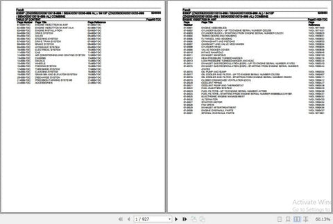 Discover the essential FENDT COMBINE 8380P, 8410P Spare Parts Catalogue Manual, a comprehensive PDF resource designed for efficient maintenance and repair of your machinery. This detailed manual, updated as of July 2020, provides easy access to vital parts information, ensuring you can quickly identify and order the components you need to keep your combine running smoothly. Enhance your operational efficiency and minimize downtime with this indispensable tool for any FENDT owner.