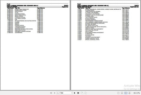 Discover the essential FENDT COMBINE 9490X Spare Parts Catalogue Manual, a comprehensive PDF guide designed for efficient maintenance and repair of your machinery. This manual, dated July 2020, provides detailed diagrams and part numbers, ensuring you can easily identify and order the necessary components to keep your combine running smoothly. Enhance your operational efficiency and minimize downtime with this invaluable resource, perfect for both professionals and enthusiasts alike.