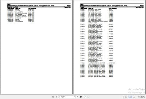 Unlock the full potential of your Fendt Combine Harvester with the Dynaflex Draper Header 9255 Spare Parts Catalogue Manual. This comprehensive PDF file, dated December 2019, serves as an essential resource for maintenance and repairs, ensuring your equipment operates at peak performance. With detailed diagrams and part numbers, you can easily identify and order the necessary components, minimizing downtime and maximizing productivity in the field. Invest in this manual today to keep your harvester running 