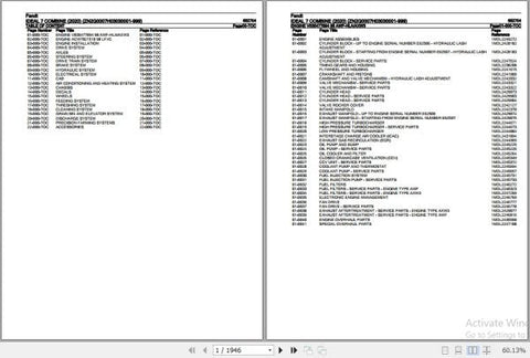 Discover the essential FENDT COMBINE IDEAL 7 652704 2020 Spare Parts Catalogue Manual, available in a convenient PDF format. This comprehensive guide provides detailed information on all spare parts, ensuring you can easily identify and order the components you need to keep your combine running smoothly. With clear illustrations and part numbers, this manual is an invaluable resource for maintenance and repairs, helping you maximize the efficiency and longevity of your equipment. Don't miss out on the oppor