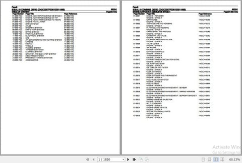 Discover the essential FENDT COMBINE IDEAL 8 652801 2019 Spare Parts Catalogue Manual, available in a convenient PDF format. This comprehensive guide provides detailed information on all spare parts, ensuring you can easily identify and order the components you need to keep your combine running smoothly. With clear illustrations and part numbers, this manual is an invaluable resource for maintenance and repairs, helping you maximize the efficiency and longevity of your equipment. Don't miss out on the oppor