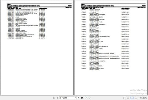 Discover the essential FENDT COMBINE IDEAL 8 652804 2020 Spare Parts Catalogue Manual, available in a convenient PDF format. This comprehensive guide provides detailed information on all spare parts, ensuring you can easily identify and order the components you need to keep your combine running smoothly. With clear illustrations and part numbers, this manual is an invaluable resource for maintenance and repairs, helping you maximize the efficiency and longevity of your equipment. Don't miss out on the oppor