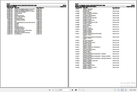Discover the essential FENDT COMBINE IDEAL 9 652244 2018 Spare Parts Catalogue Manual, available in a convenient PDF format. This comprehensive guide provides detailed information on all spare parts, ensuring you can easily identify and order the components you need to keep your combine running smoothly. With clear illustrations and part numbers, this manual is an invaluable resource for maintenance and repairs, helping you maximize the efficiency and longevity of your equipment. Don't miss out on the oppor