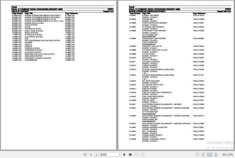 Discover the essential FENDT COMBINE IDEAL 9 652904 2020 Spare Parts Catalogue Manual, available in a convenient PDF format. This comprehensive guide provides detailed information on all spare parts, ensuring you can easily identify and order the components you need to keep your combine running smoothly. With clear illustrations and part numbers, this manual is an invaluable resource for maintenance and repairs, helping you maximize the efficiency and longevity of your equipment. Don't miss out on the oppor