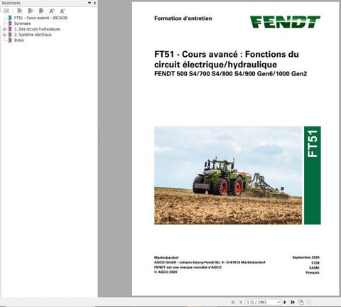 Unlock the full potential of your hydraulic systems with the FENDT FT51 Advanced Course Functions of the Hydraulic 5728 Electrical Circuit Training Manual. This comprehensive PDF file is designed for both students and professionals, offering in-depth insights into advanced hydraulic functions and electrical circuits. Enhance your understanding with detailed diagrams, practical examples, and expert tips that will elevate your technical skills. Perfect for training sessions or self-study, this manual is an es