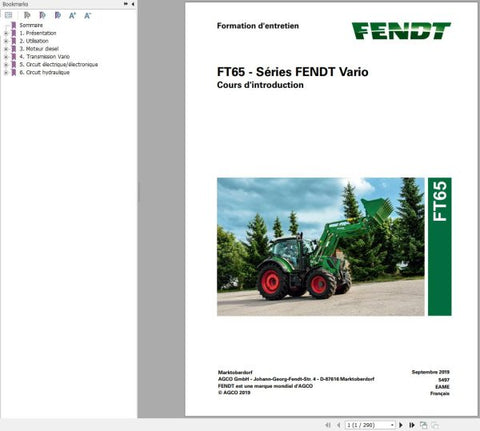 Unlock the full potential of your FENDT FT65 with the comprehensive FENDT VARIO 5497 Training Manual in PDF format. This essential guide provides detailed insights into the operation, maintenance, and troubleshooting of your tractor, ensuring you maximize efficiency and performance. With easy-to-follow instructions and expert tips, this manual is perfect for both new and experienced operators looking to enhance their skills and knowledge. Elevate your farming experience today with this indispensable resourc