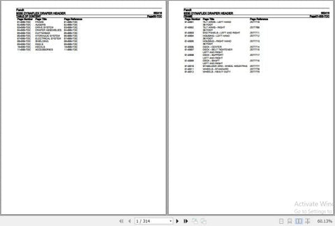 Enhance your harvesting efficiency with the Fendt Harvesting Dynaflex Draper Header 9330 Spare Parts Catalogue Manual. This comprehensive PDF file, dated October 2020, provides detailed information on essential spare parts, ensuring you have the right components at your fingertips for optimal performance. With easy navigation and clear illustrations, this manual is an invaluable resource for maintaining your equipment and minimizing downtime. Invest in your productivity today and keep your Fendt machinery r