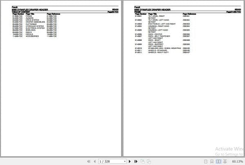 Discover the essential Fendt Harvesting Dynaflex Draper Header 9350 Spare Parts Catalogue Manual, a comprehensive PDF resource designed for efficient maintenance and repair of your equipment. This detailed manual, dated October 2020, provides clear illustrations and part numbers, ensuring you can easily identify and order the necessary components to keep your header operating at peak performance. Streamline your harvesting operations and minimize downtime with this invaluable tool, perfect for both seasoned