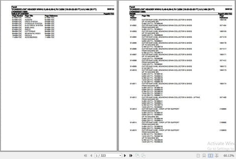 Discover the Fendt Harvesting PowerFlow Header WWHU, a versatile and efficient solution for your harvesting needs. With an adjustable width ranging from 5.48M to 9.14M, this header is designed to optimize your harvesting operations, ensuring maximum productivity and minimal downtime. The comprehensive spare parts catalogue manual in PDF format provides essential information for maintenance and repairs, allowing you to keep your equipment running smoothly. Invest in the Fendt PowerFlow Header for reliable pe