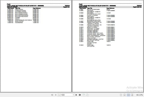 Discover the essential FENDT Large Rectangular Baler 12130 Spare Parts Catalogue Manual, a comprehensive PDF file designed to streamline your maintenance and repair processes. This detailed manual, dated July 2020, provides you with easy access to vital information, including part numbers, diagrams, and specifications, ensuring you can keep your baler running smoothly and efficiently. Perfect for operators and technicians alike, this resource is a must-have for anyone looking to enhance the longevity and pe