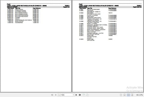 Discover the essential FENDT Large Rectangular Baler 1270N/1270S Spare Parts Catalogue Manual, a comprehensive PDF guide designed for efficient maintenance and repair of your baler. This manual, dated July 2020, provides detailed diagrams and part numbers, ensuring you can easily identify and order the necessary components to keep your equipment running smoothly. Enhance your operational efficiency and minimize downtime with this invaluable resource, tailored specifically for FENDT balers. Perfect for opera