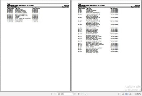Discover the essential FENDT Large Rectangular Baler 990N 990S Spare Parts Catalogue Manual, a comprehensive PDF resource designed for efficient maintenance and repair of your baler. This manual, dated August 2012, provides detailed diagrams and part numbers, ensuring you can easily identify and order the necessary components to keep your equipment running smoothly. Enhance your operational efficiency and minimize downtime with this invaluable tool, perfect for farmers and equipment operators looking to mai