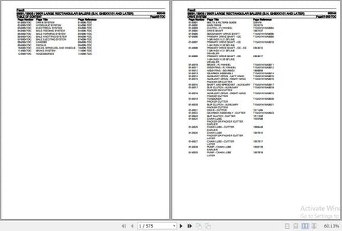 Discover the essential FENDT Large Rectangular Baler Spare Parts Catalogue Manual, designed specifically for models 990N, 990S, and 990R. This comprehensive PDF file, updated as of August 2019, provides detailed information on all necessary spare parts, ensuring you maintain optimal performance and longevity of your baler. With easy navigation and clear illustrations, this manual is an invaluable resource for operators and technicians alike, making repairs and maintenance straightforward and efficient. Inve