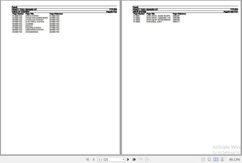 Discover the ultimate resource for maintaining your Fendt Loader Wagon with the TIGO 35, 40, and 50 Spare Parts Catalogue Manual. This comprehensive PDF file, updated as of October 2020, provides detailed diagrams and part numbers, ensuring you can easily identify and order the necessary components for optimal performance. Streamline your maintenance process and keep your equipment running smoothly with this essential manual, designed for both professionals and enthusiasts alike. Don't miss out on the oppor