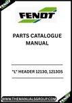 Discover the FENDT "L" HEADER 12130, 12130S Parts Catalogue Manual, designed specifically for serial number 3906198. This comprehensive manual is an essential resource for anyone looking to maintain or repair their FENDT equipment, ensuring optimal performance and longevity.