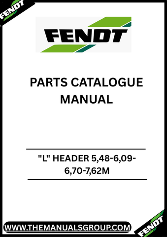 Discover the ultimate resource for your FENDT "L" Header with our comprehensive Parts Catalogue Manual. Designed specifically for models ranging from 5.48 to 9.14 meters (18-30 FT), this manual covers serial numbers 703000001 to 999, ensuring you have the precise information you need for maintenance and repairs.