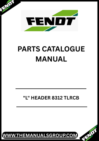 Discover the FENDT "L" HEADER 8312 TLRCB Parts Catalogue Manual, a must-have resource for anyone working with FENDT machinery. This comprehensive manual covers serial numbers FBB 00101-99999, ensuring you have the precise information needed for maintenance and repairs.