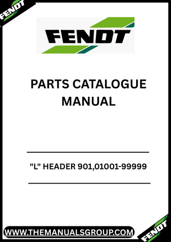 Discover the FENDT "L" HEADER 901,01001-99999 Parts Catalogue Manual, your essential resource for maintaining and repairing your FENDT machinery. This comprehensive manual provides detailed diagrams and specifications, ensuring you have all the information needed to keep your equipment running smoothly.