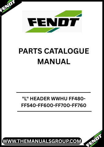 Discover the essential FENDT "L" Header WWHU Parts Catalogue Manual, specifically designed for models FF480, FF540, FF600, FF700, and FF760. This comprehensive manual is your go-to resource for understanding the intricate components and specifications of your equipment, ensuring optimal performance and longevity.