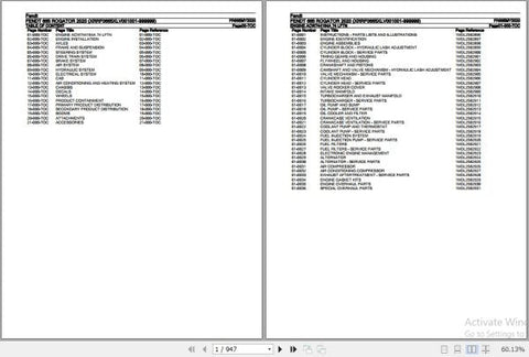 Discover the essential FENDT SPRAYER 665 ROGATOR FR665MY2020 Spare Parts Catalogue Manual, a comprehensive PDF file designed for easy access to all necessary components for your sprayer. This manual provides detailed diagrams and part numbers, ensuring you can quickly identify and order the right spare parts to keep your equipment running smoothly. Perfect for professionals and enthusiasts alike, this digital resource is a must-have for maintaining the efficiency and longevity of your FENDT sprayer. Don't m