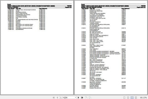 Discover the essential Fendt Tractor 1038 S4 Spare Parts Catalogue Manual, a comprehensive PDF file designed for easy access to vital information. Released in November 2019, this manual provides detailed diagrams and part numbers, ensuring you can efficiently maintain and repair your tractor. With this invaluable resource at your fingertips, you can enhance the longevity and performance of your equipment, making it a must-have for any Fendt owner. Don't miss out on the opportunity to streamline your mainten