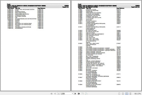 Discover the essential Fendt Tractor 1042 S4 Spare Parts Catalogue Manual, a comprehensive PDF file designed for easy navigation and quick reference. This manual, dated November 2019, provides detailed diagrams and part numbers, ensuring you can efficiently identify and order the necessary components for your tractor. Enhance your maintenance and repair processes with this invaluable resource, tailored specifically for the Fendt 1042 S4 model, and keep your machinery running smoothly for years to come.
