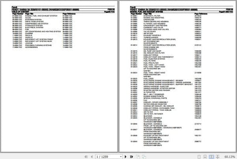Discover the essential Fendt Tractor 1050 Gen2 Spare Parts Catalogue Manual, a comprehensive PDF file designed for easy navigation and quick reference. This manual, dated February 2020, provides detailed diagrams and part numbers, ensuring you can efficiently identify and order the necessary components for your tractor. Enhance your maintenance and repair processes with this invaluable resource, tailored specifically for the Fendt 1050 Gen2 model, and keep your machinery running smoothly for years to come.