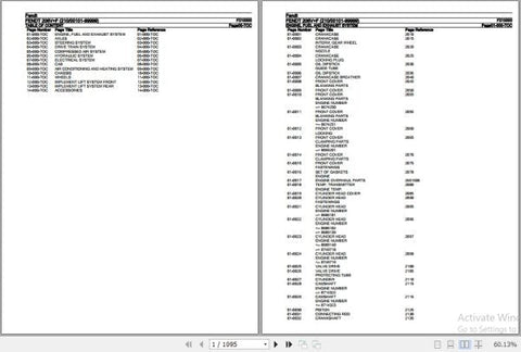 Discover the essential Fendt Tractor 206V + F F210000 Spare Parts Catalogue Manual, a comprehensive PDF file designed for easy navigation and quick reference. This manual provides detailed diagrams and part numbers, ensuring you can efficiently identify and order the necessary components for your tractor. Perfect for both professionals and DIY enthusiasts, this resource will help you maintain your equipment's performance and longevity, making it an invaluable addition to your maintenance toolkit. Don't miss