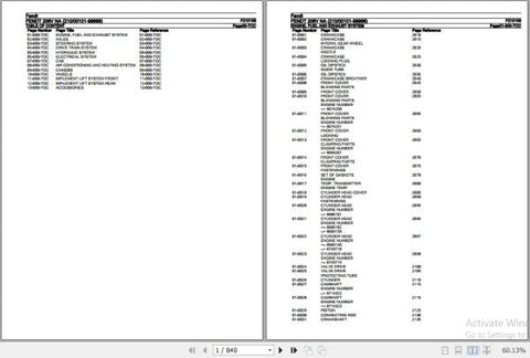 Discover the essential Fendt Tractor 206V NA F210105 Spare Parts Catalogue Manual, a comprehensive PDF file designed for easy navigation and quick reference. This manual provides detailed diagrams and part numbers, ensuring you can efficiently identify and order the necessary components for your tractor maintenance and repairs. With this invaluable resource at your fingertips, keep your Fendt tractor running smoothly and maximize its performance with confidence.