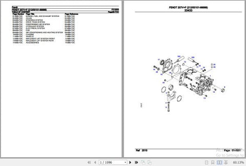 Discover the essential Fendt Tractor 207V+F F212000 Spare Parts Catalogue Manual, a comprehensive PDF file designed for easy access to vital information. This manual provides detailed diagrams and part numbers, ensuring you can quickly identify and order the necessary components for your tractor. Perfect for both professionals and DIY enthusiasts, this resource will help you maintain your equipment efficiently, prolonging its lifespan and enhancing performance. Don't miss out on the opportunity to keep your