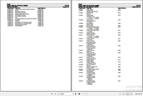 Discover the essential Fendt Tractor 208P NA F221105 Spare Parts Catalogue Manual, a comprehensive PDF file designed for easy access to vital information. This manual provides detailed diagrams and part numbers, ensuring you can quickly identify and order the necessary components for your tractor. With its user-friendly format, you can streamline maintenance and repairs, keeping your equipment running smoothly and efficiently. Invest in this invaluable resource to enhance your tractor's performance and long