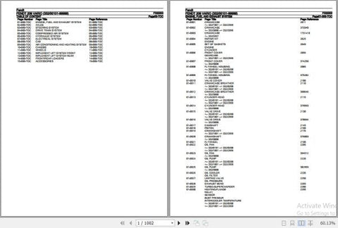 Discover the essential Fendt Tractor 209 Vario F332000 Spare Parts Catalogue Manual, a comprehensive PDF file designed for easy navigation and quick reference. This manual provides detailed diagrams and part numbers, ensuring you can efficiently identify and order the necessary components for your tractor. Perfect for mechanics and enthusiasts alike, it streamlines maintenance and repairs, helping you keep your equipment in peak condition. Invest in this invaluable resource today and enhance your tractor's 