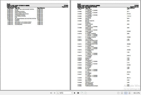 Discover the essential Fendt Tractor 210P Vario F273000 Spare Parts Catalogue Manual, a comprehensive PDF file designed for easy navigation and quick reference. This manual provides detailed diagrams and part numbers, ensuring you can efficiently identify and order the necessary components for your tractor. With this invaluable resource at your fingertips, maintain your equipment's performance and longevity with confidence. Perfect for both professionals and enthusiasts, this manual is a must-have for anyon
