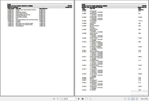 Discover the essential Fendt Tractor 309 Vario F336000 Spare Parts Catalogue Manual, a comprehensive PDF resource designed for efficient maintenance and repair. This manual provides detailed diagrams and part numbers, ensuring you can easily identify and order the right components for your tractor. With its user-friendly