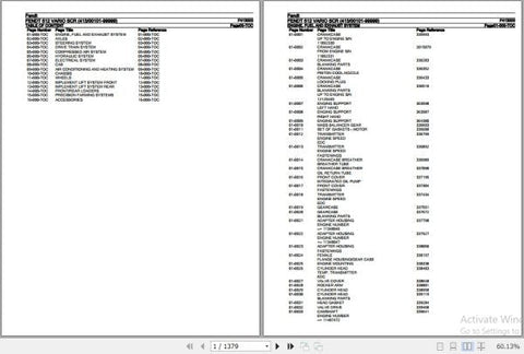 Discover the essential Fendt Tractor 512 Vario SCR F413000 Spare Parts Catalogue Manual, a comprehensive PDF file designed for easy navigation and quick reference. This manual provides detailed diagrams and part numbers, ensuring you can efficiently identify and order the necessary components for your tractor. Perfect for both professionals and DIY enthusiasts, this resource will help you maintain your equipment's performance and longevity, making it an invaluable addition to your maintenance toolkit. Don't