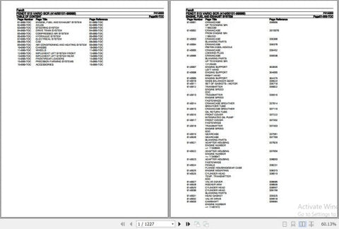 Discover the ultimate resource for maintaining your Fendt Tractor 513 Vario SCR with the comprehensive Spare Parts Catalogue Manual (F414000) from September 2019. This PDF file is meticulously organized to provide you with detailed diagrams, part numbers, and specifications, ensuring you can easily identify and order the exact components you need. Enhance your tractor's performance and longevity by having this essential manual at your fingertips, making repairs and maintenance straightforward and efficient.