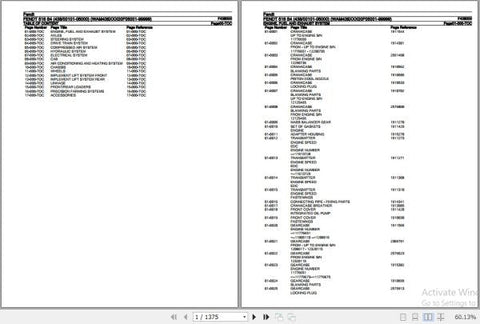 Discover the comprehensive Fendt Tractor 516 S4 F438000 Spare Parts Catalogue Manual, a must-have PDF resource for any Fendt tractor owner or technician. This detailed manual, dated July 2020, provides an extensive list of spare parts, ensuring you have quick access to essential components for maintenance and repairs. With clear illustrations and part numbers, you can easily identify and order the right parts, saving you time and effort. Enhance the longevity and performance of your Fendt tractor with this 