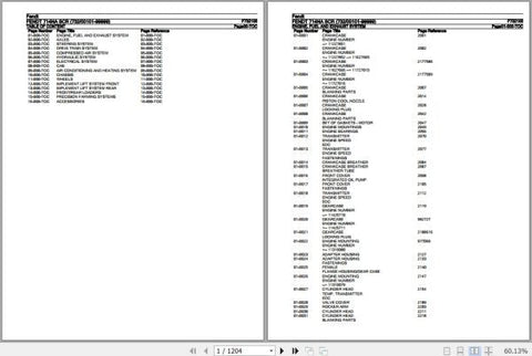 Discover the essential FENDT TRACTOR 714NA SCR F732105 Spare Parts Catalogue Manual, a comprehensive PDF file designed for efficient maintenance and repair of your tractor. This detailed manual, dated October 2020, provides easy access to vital information, including part numbers, diagrams, and specifications, ensuring you can quickly identify and order the necessary components. Enhance your tractor's performance and longevity with this indispensable resource, perfect for both professionals and DIY enthusia