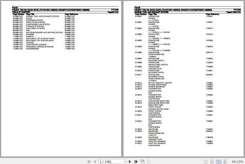 Discover the essential Fendt Tractor 720 S4 Spare Parts Catalogue Manual, a comprehensive PDF file designed for easy navigation and quick reference. This manual, dated October 2020, provides detailed diagrams and part numbers, ensuring you can efficiently identify and order the necessary components for your tractor. Enhance your maintenance and repair processes with this invaluable resource, tailored specifically
