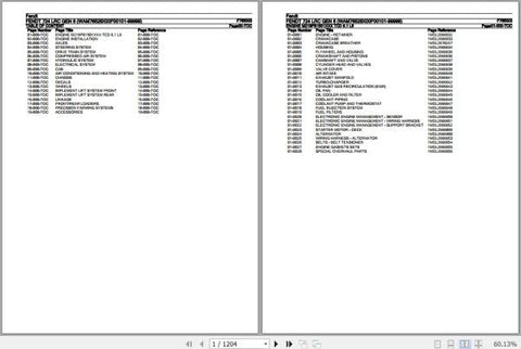 Discover the essential Fendt Tractor 724 LRC Gen 6 Spare Parts Catalogue Manual, a comprehensive PDF file designed for efficient maintenance and repair of your machinery. This manual, dated September 2020, provides detailed diagrams and part numbers, ensuring you have the right components at your fingertips.
